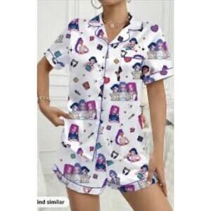 Kpop Demon Hunters Pajama shorts set Women’s M NWOT